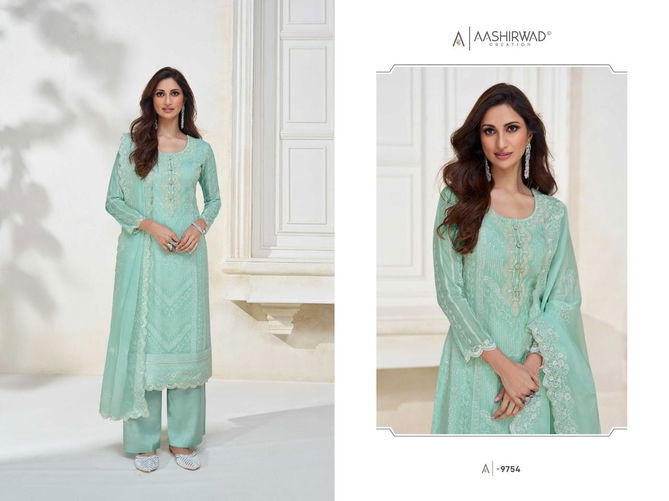 Aashirwad Pestal Designer Salwar Suits Catalog
